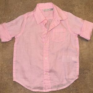 ROLL-CUFF LINEN button down. Janie & Jack